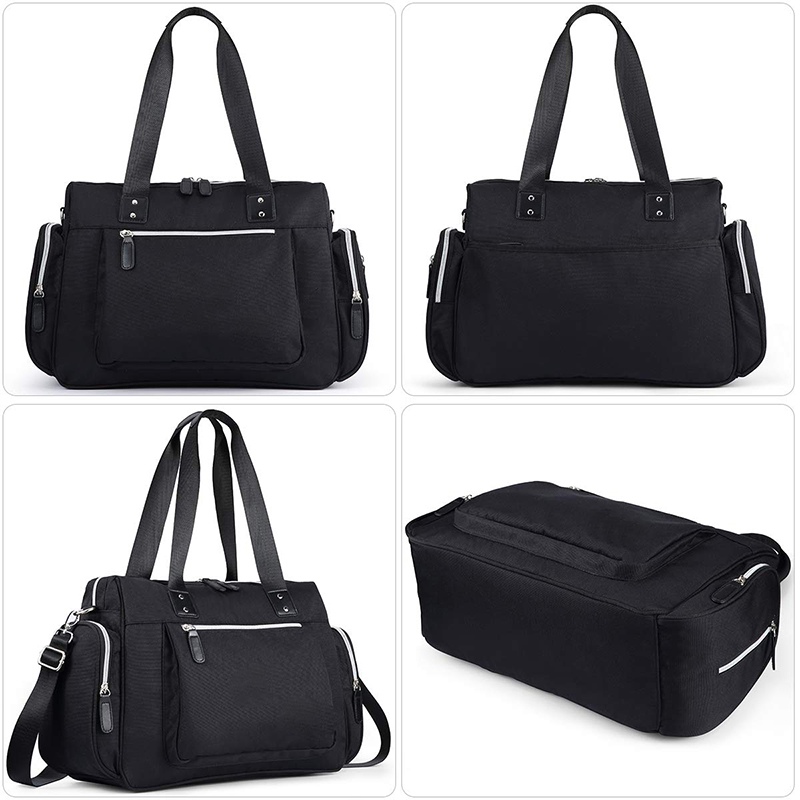 Multi Pocket Tote Diaper Bag
