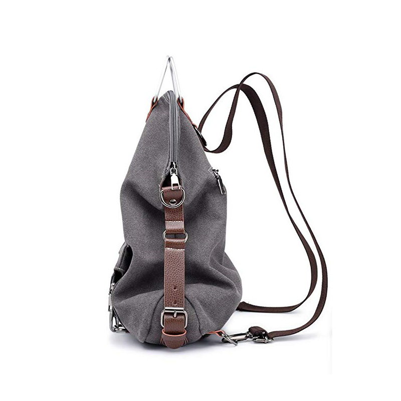 Convertible Backpack Purse Canvas Bag