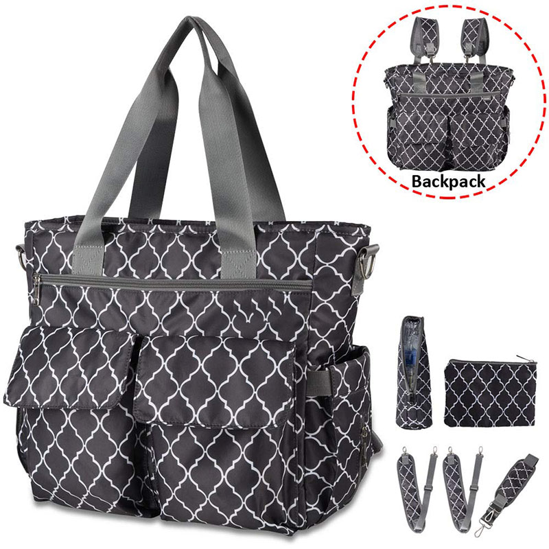 Large Organized Diaper Bag Backpack