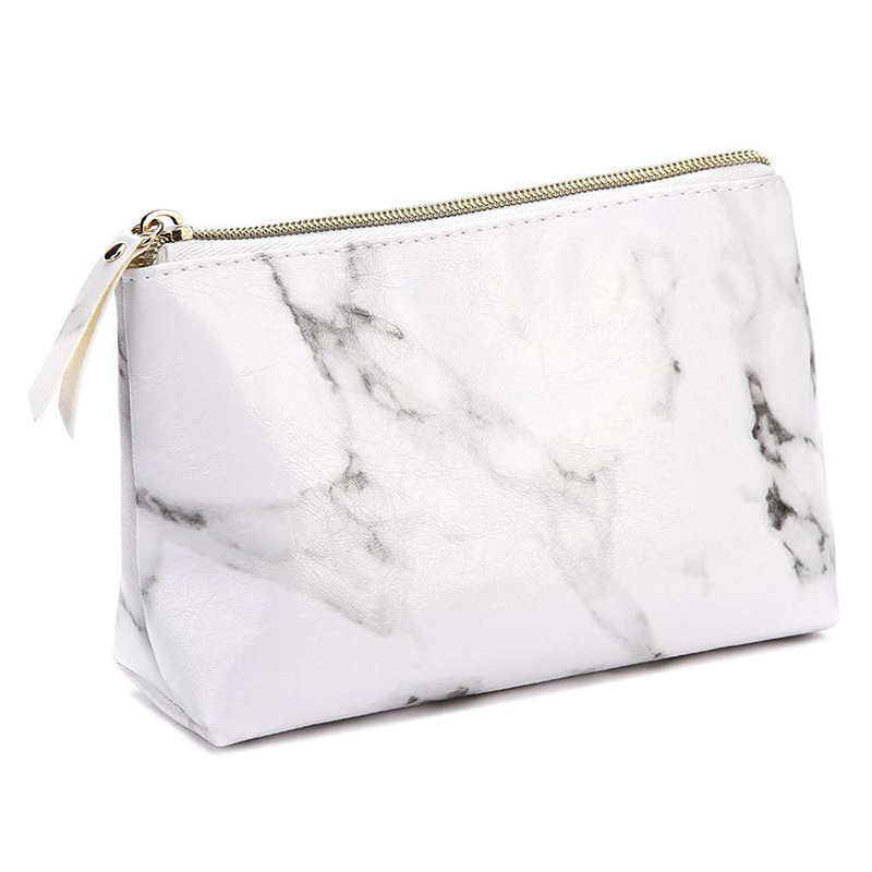 Waterproof Marble Travel Makeup Bags 