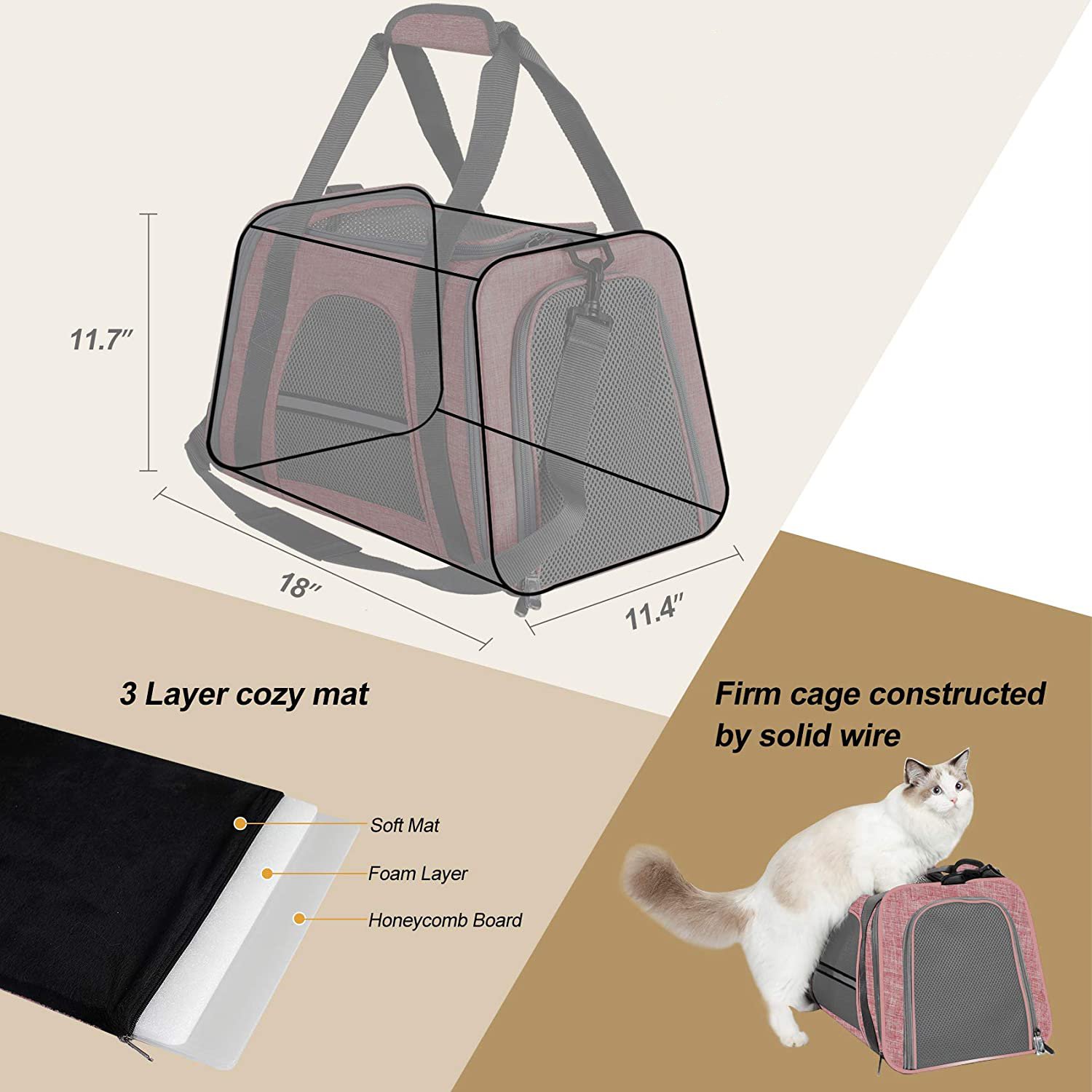 Cats and Small Dogs carrier