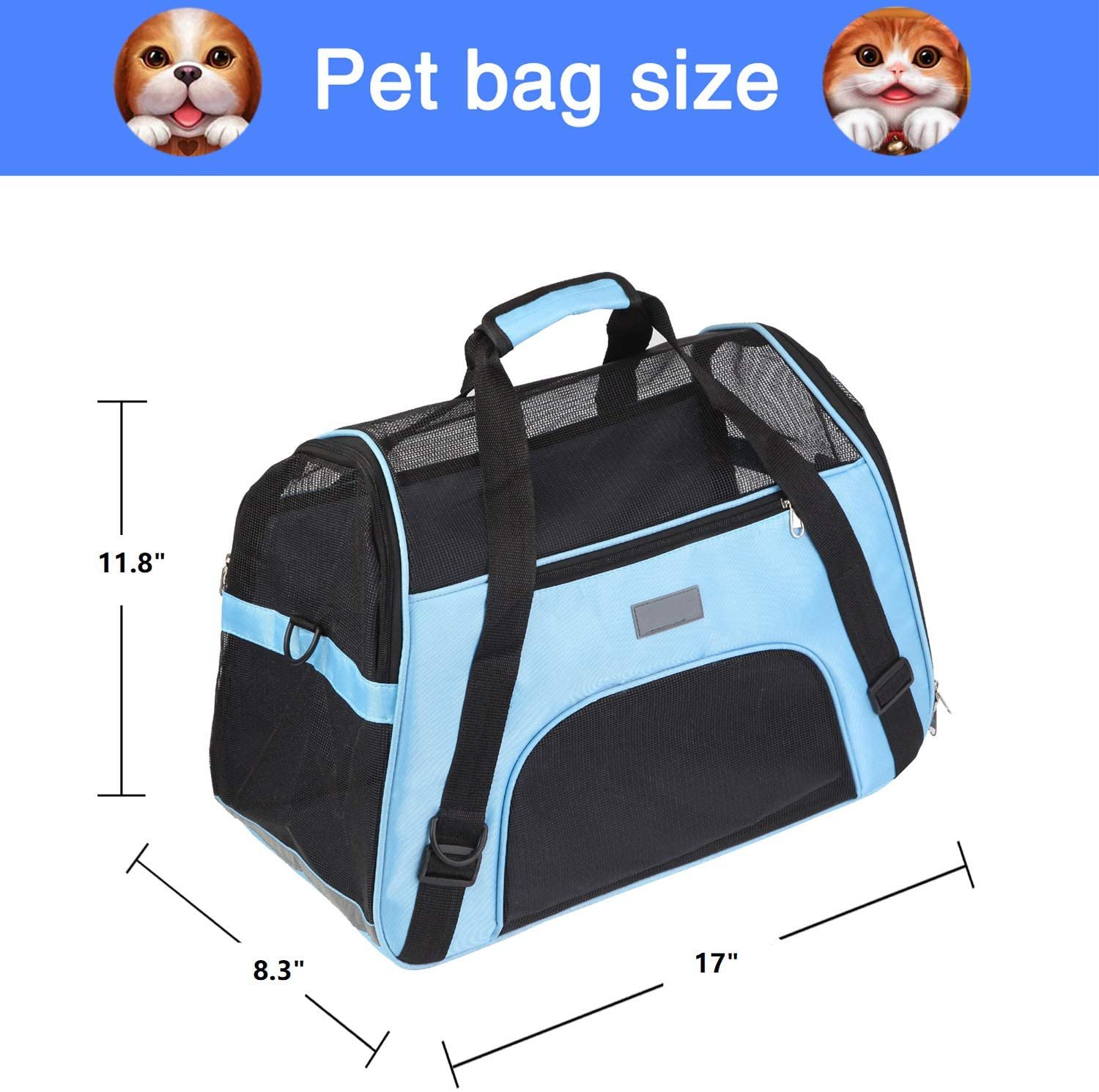 Pet Travel Carrying Handbag