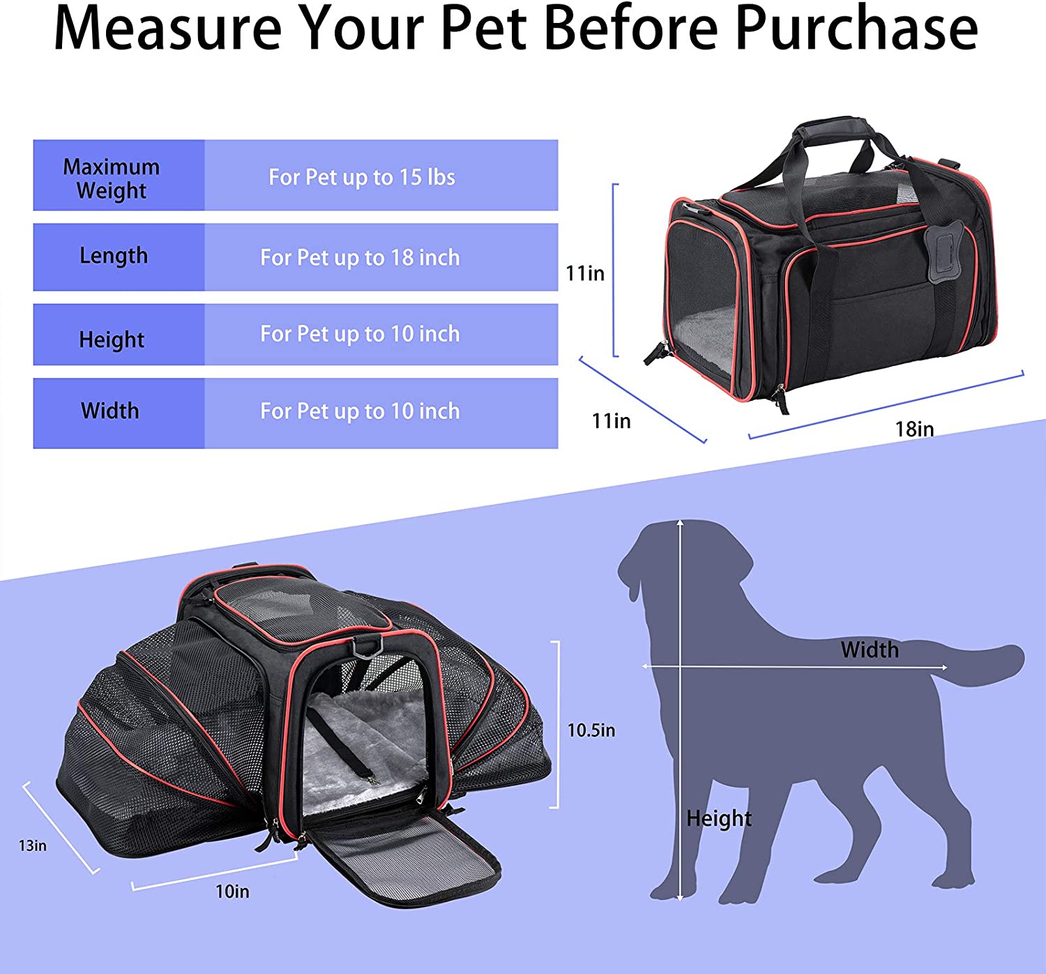 Pet Travel Carrier