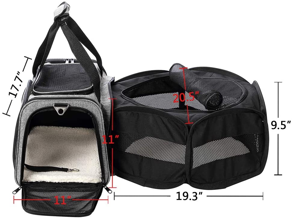 Luxury Soft Sided Pet Carrier