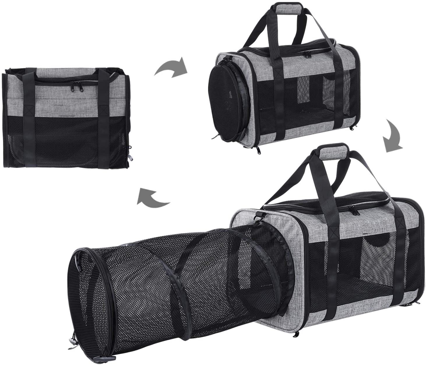 Pet Carrier with Expandable