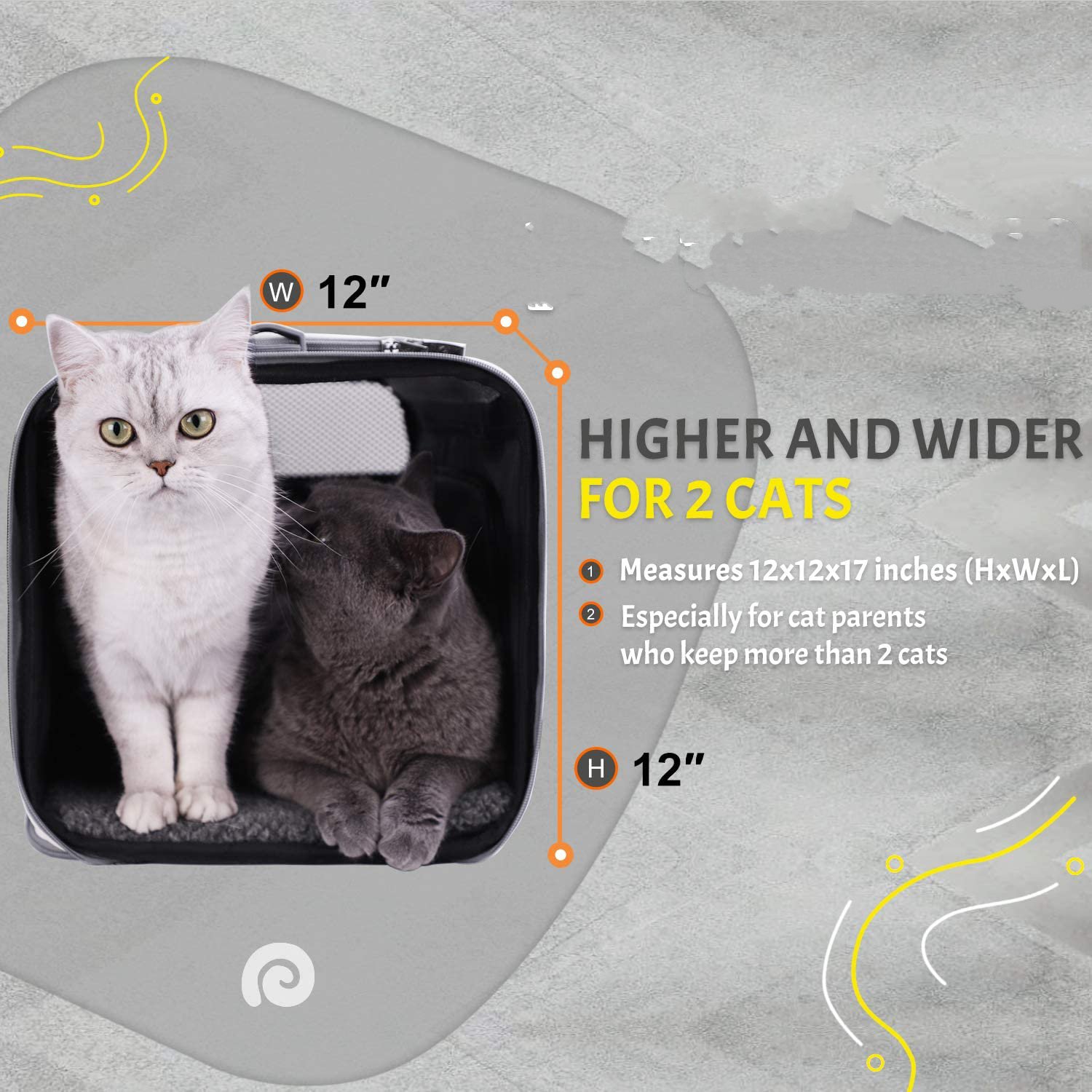 Carrier Especially for Sensitive Cats