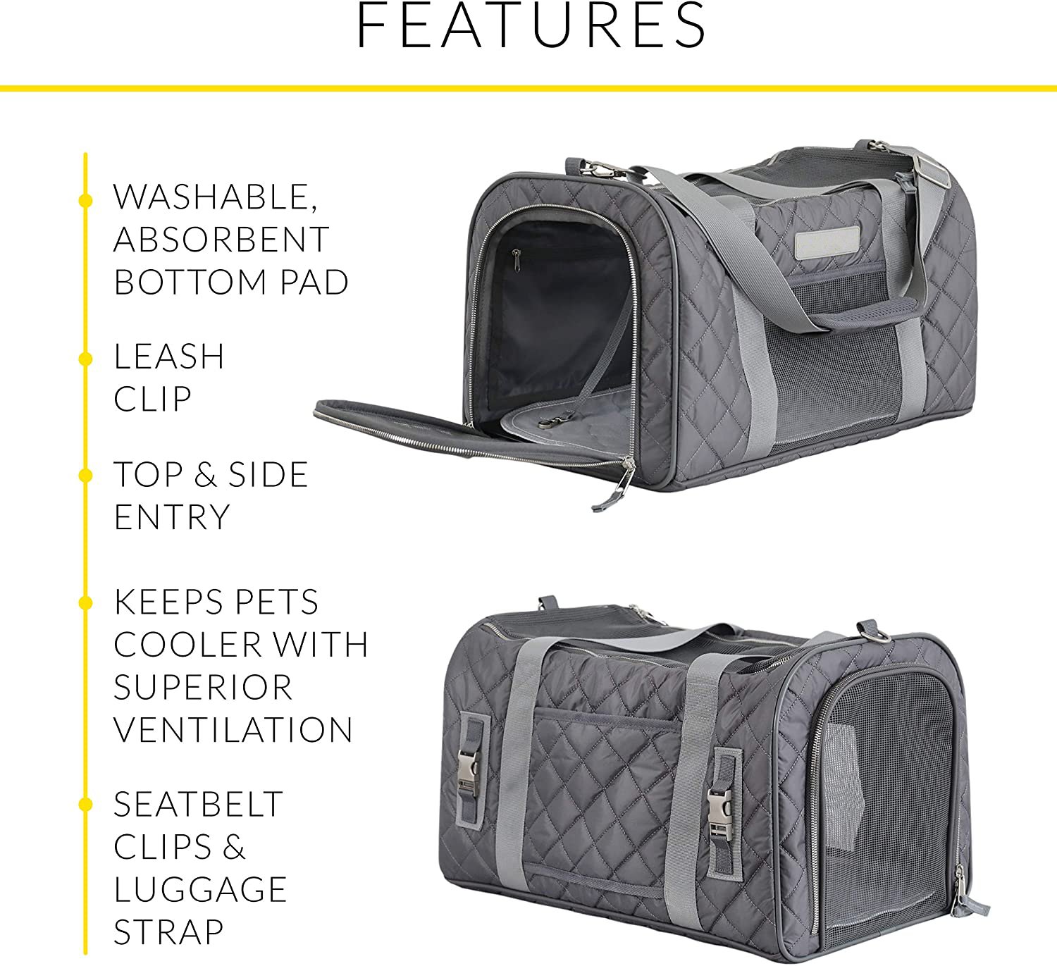 Premium Soft Sided Pet Carrier