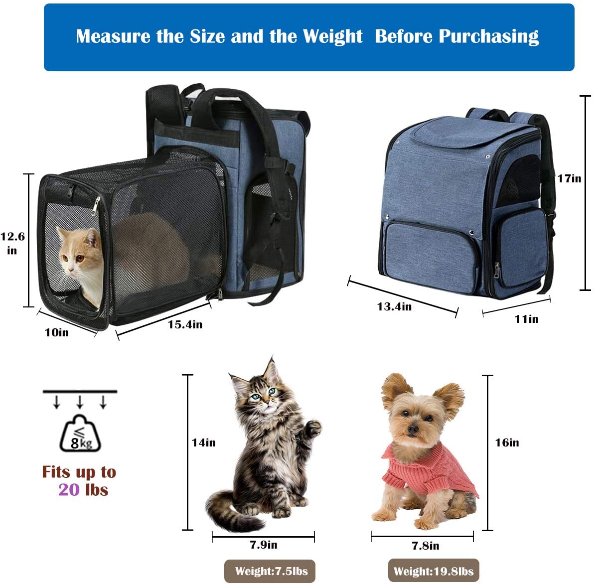 Pet Carrier Backpack