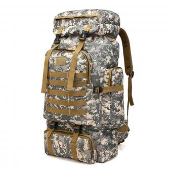 Tactical Military 70L Large Camping Hiking Backpack