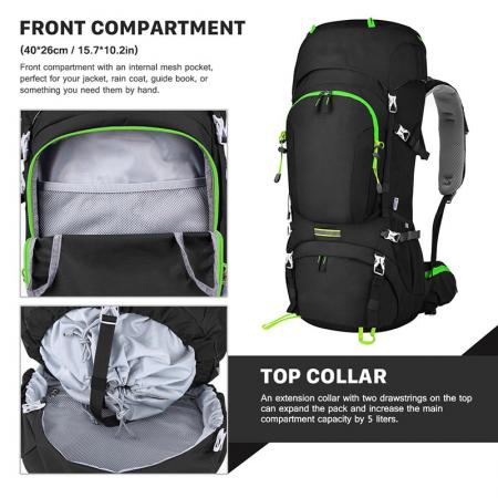 Hiking Backpack with Rain Cover