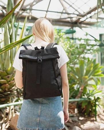 Canvas Mini Rolltop Backpack