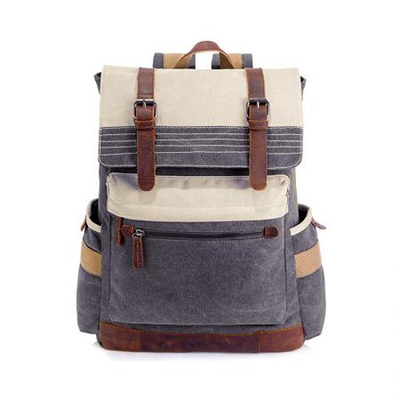 Stylish Canvas School Backpack