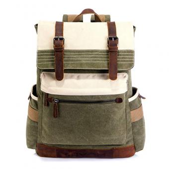 Stylish Canvas School Backpack