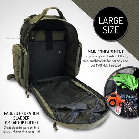 Tactical Diaper Bag for Daddy