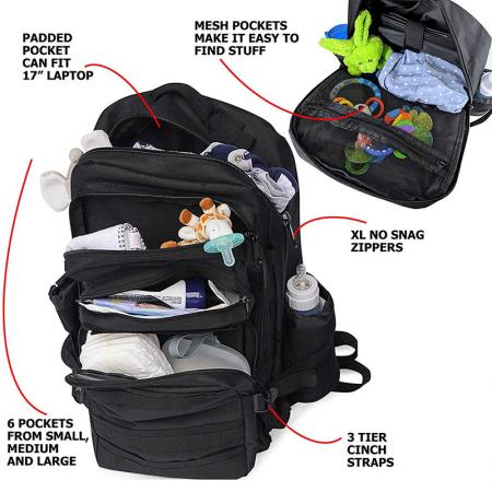 Tactical Diaper Bag for Dads