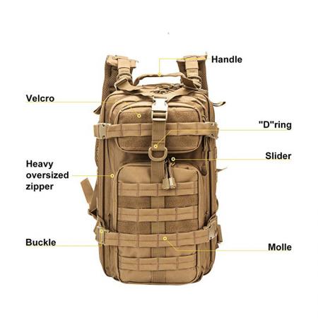 Multifunctional 30L Tactical Backpack