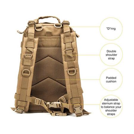 Multifunctional 30L Tactical Backpack