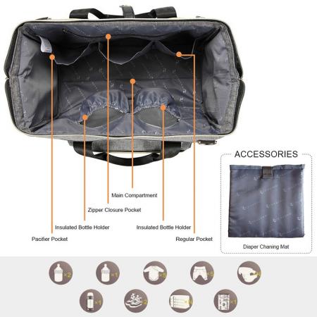 Tote Diaper Bag for Mom