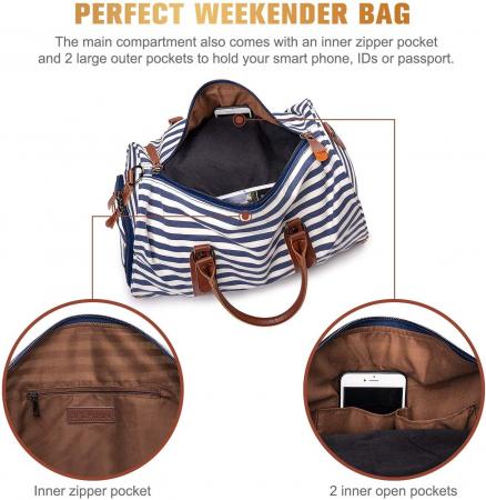 Canvas Duffle Travel Bag