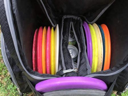 Pound disc golf backpack bags