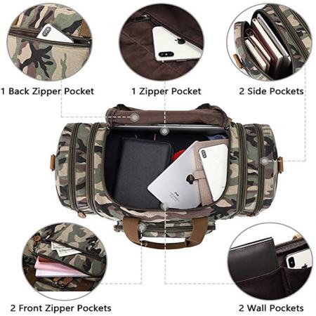 Men Foldable Travel Duffel Bag