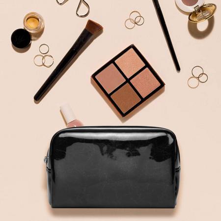 nicole miller makeup bag