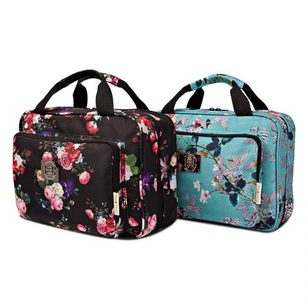 hanging travel makeup bag