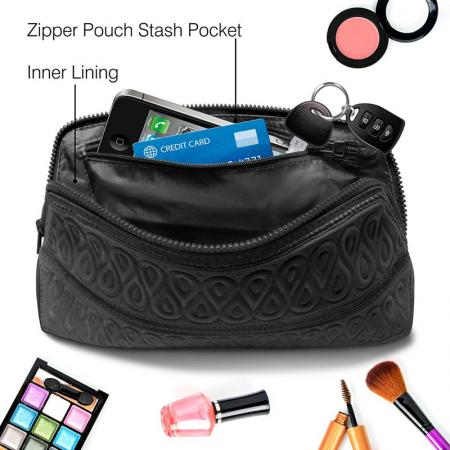 makeup brush organizer bag