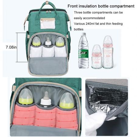 2 In 1 Diaper Backpack Bag,mommy bag