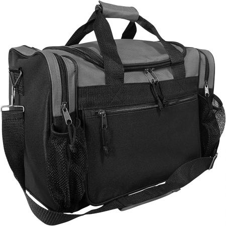 drop bottom duffel