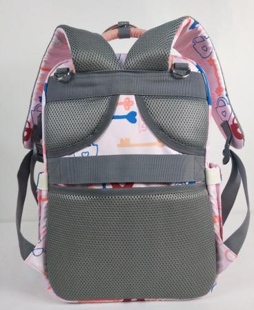 Diaper backapck bag with changing pad