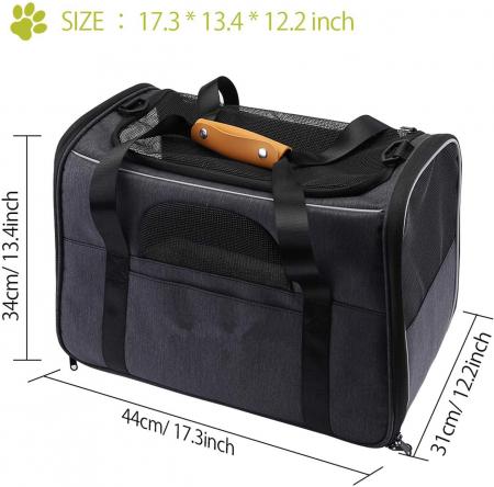 Travel Carrier Bag for Dogs or Cats