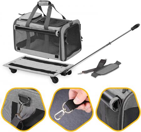 Pet Carrier with Detachable