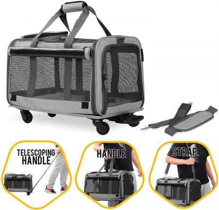 Pet Carrier with Detachable