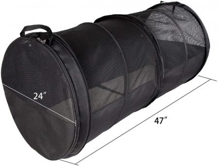 Pet Tube Soft Car Crate