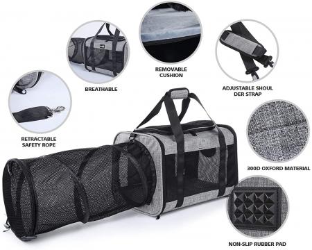 Pet Carrier with Expandable