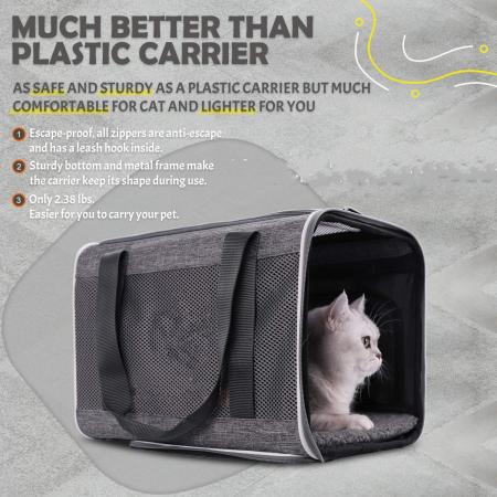 Carrier Especially for Sensitive Cats
