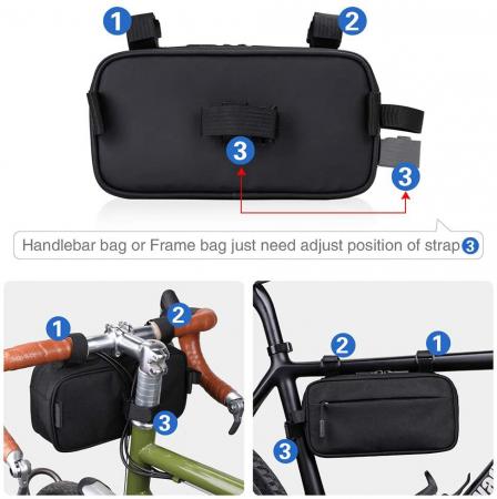 Bike Crossbar Front Bag