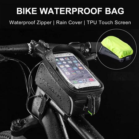 Bike Phone Mount Top Tube Bag