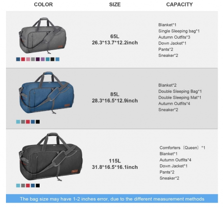 travel bag